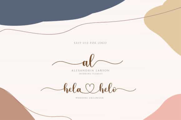 Lovely Girly Calligraphy Font Image 2
