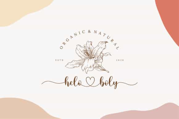 Lovely Girly Calligraphy Font Image 4