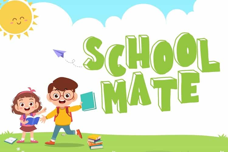 School Mania Display Font Image 2