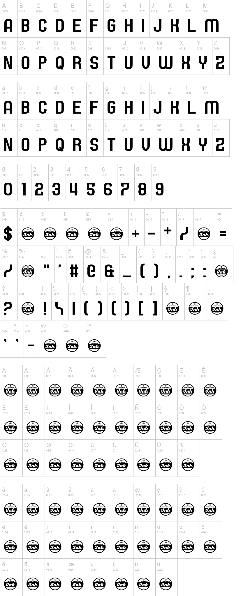 Septacharge Sans Serif Font Image 2