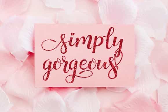 Mothius Calligraphy Script Font Image 2