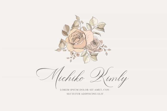 David And Sovhie Calligraphy Font Image 2