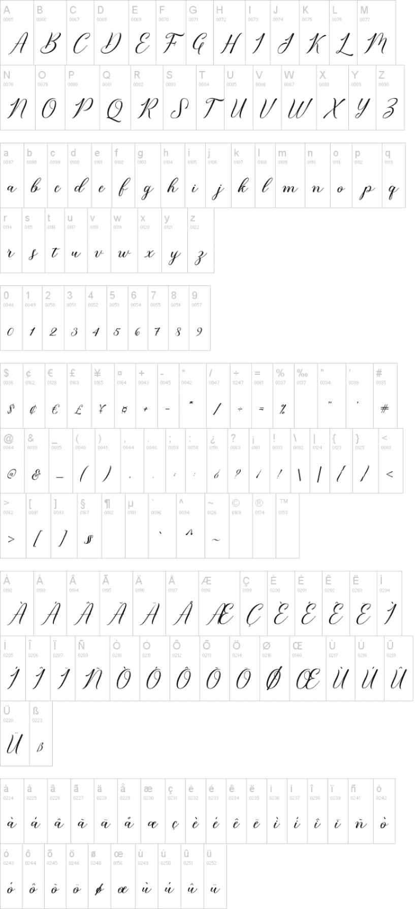 Bridget Script Font Image 2