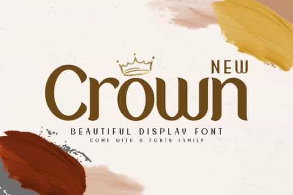New Crown Sans Display Font Image 1