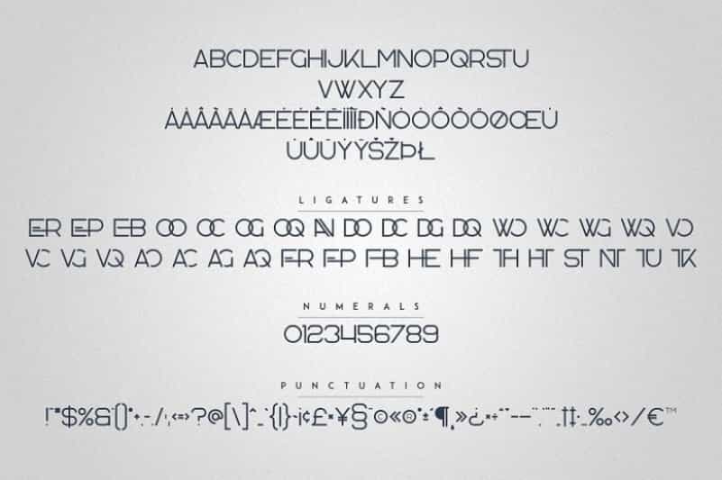 Kavo Sans Serif Typeface Image 3