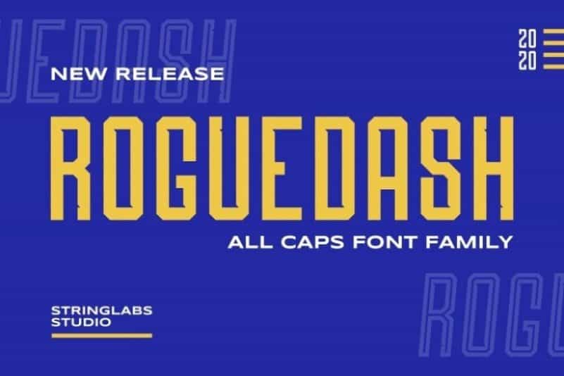 Roguedash Stylish Sans Font Family Image 1