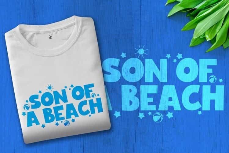 Blue Night Bold Cartoon Font Image 2