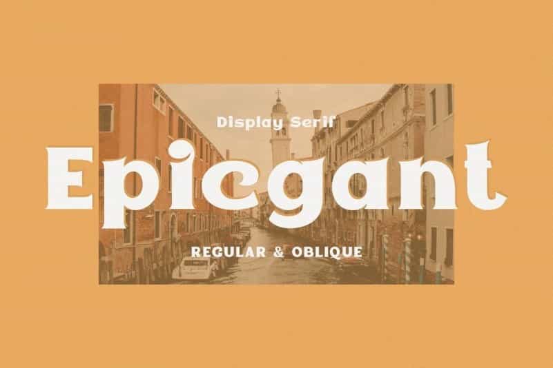 Epicgant Serif Font Image 1
