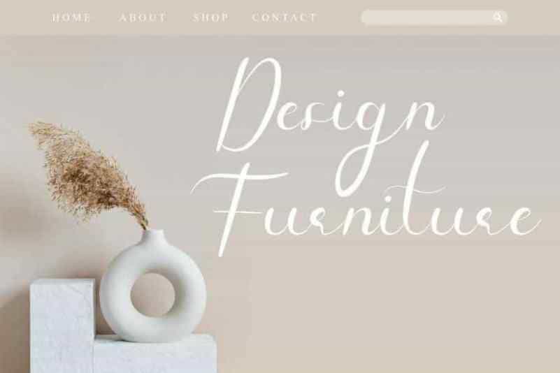 Daisy Facthory Calligraphy Font Image 3
