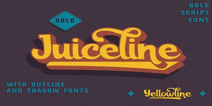 Juiceline Font Image 1