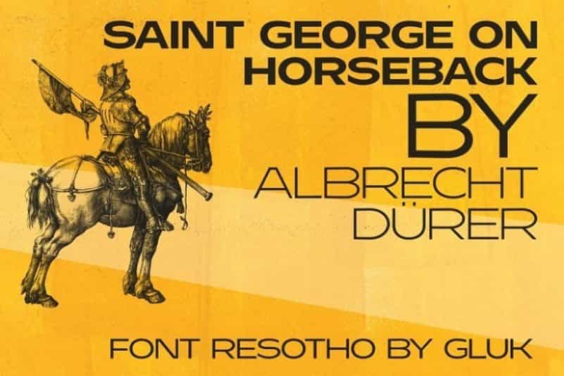 Resotho Extralight Sans Serif Font Image 3