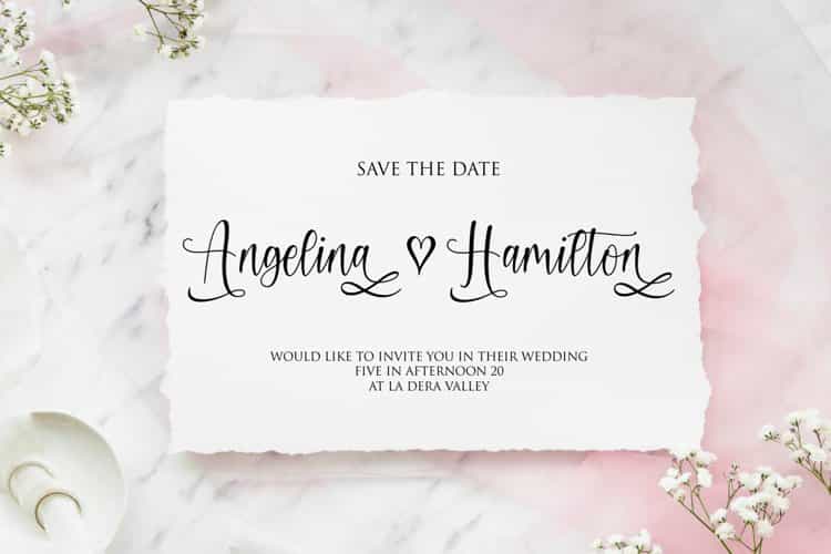 Calista Modern Calligraphy Font Image 2