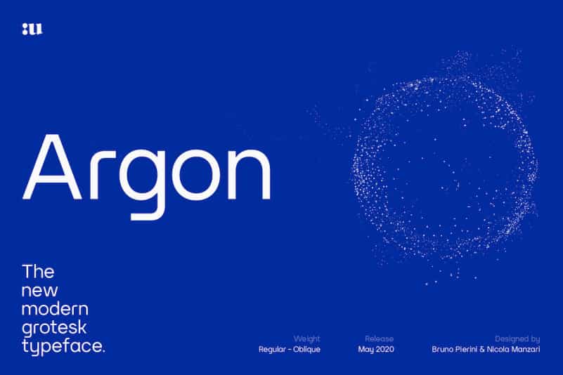 Argon Sans Serif Font Image 1