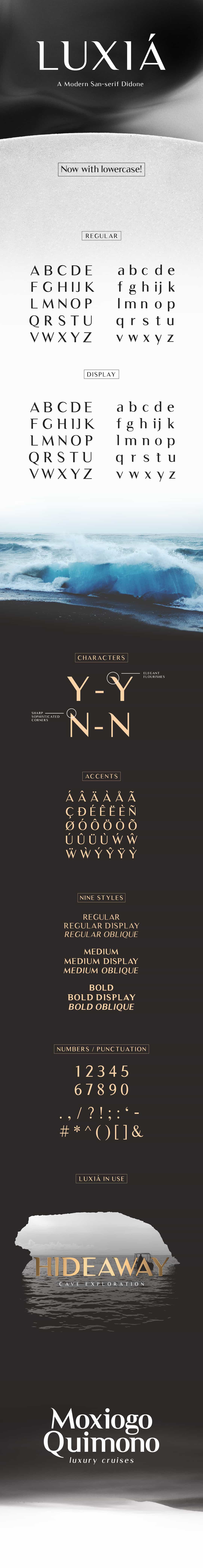 Luxia Font Free Image 1
