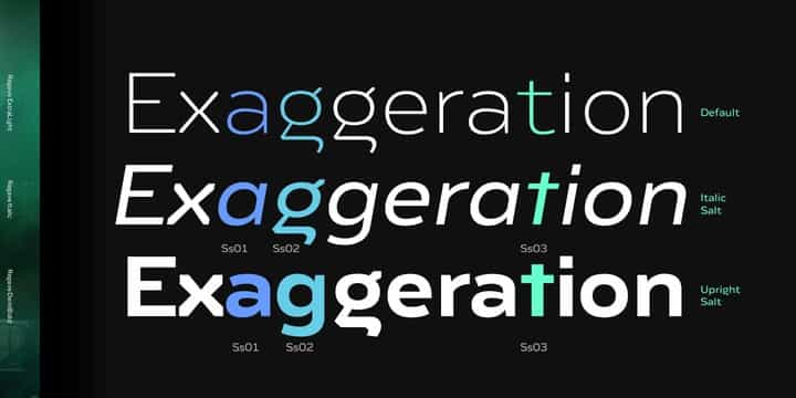 Regave Sans Serif Font Image 2