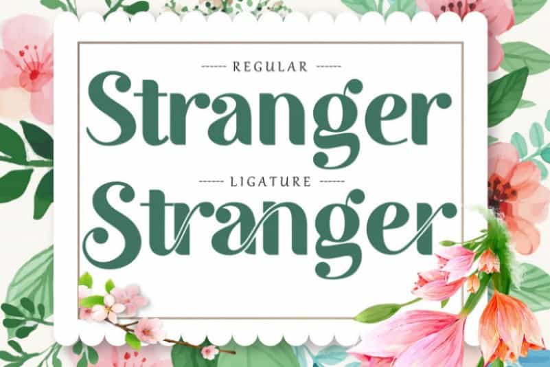 Autolinker Ligature Sans Font Image 2