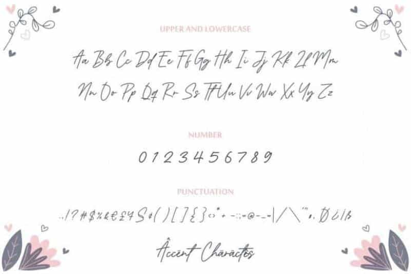 Kampsite Monoline Script Font Image 3