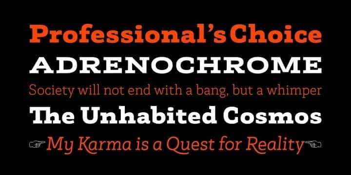 Madero Slab Serif Font Image 3