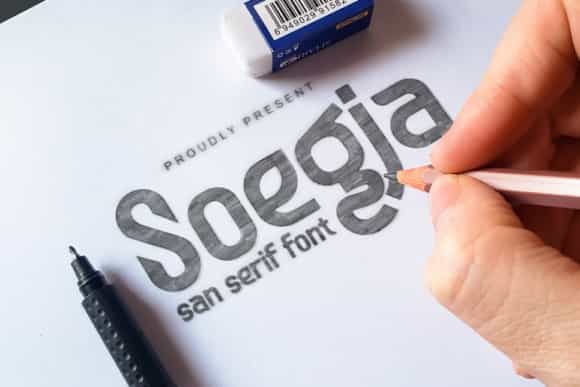 Soegja Sans Serif Font Image 1