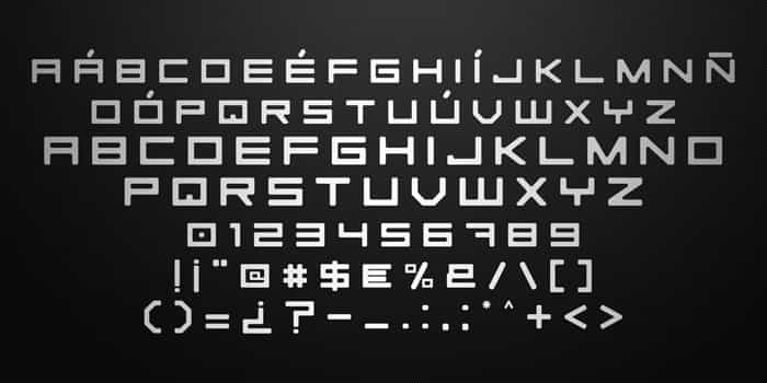 Basica Display Font Image 2