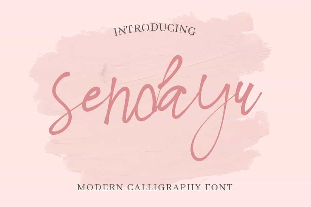 Sendayu Font Image 1