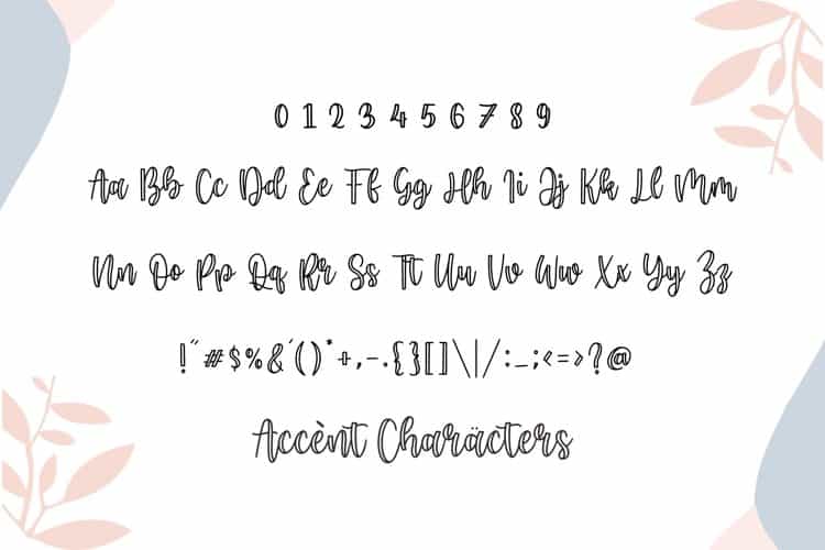 Minoline Cute Handwritten Script Font Image 3