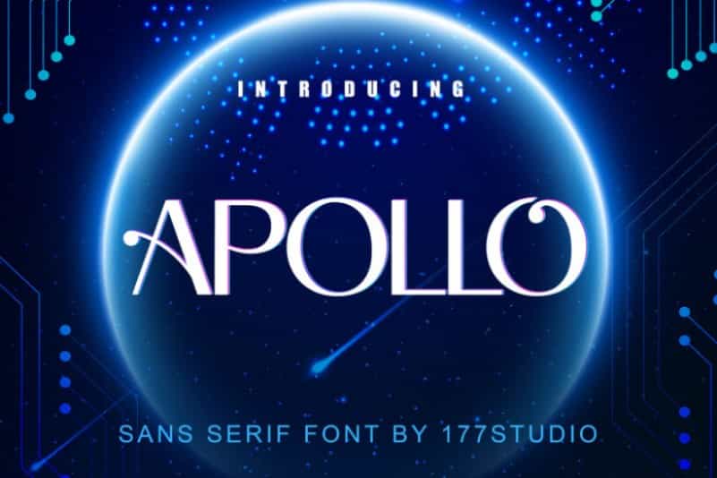 Apollo Sans Serif Font Image 1