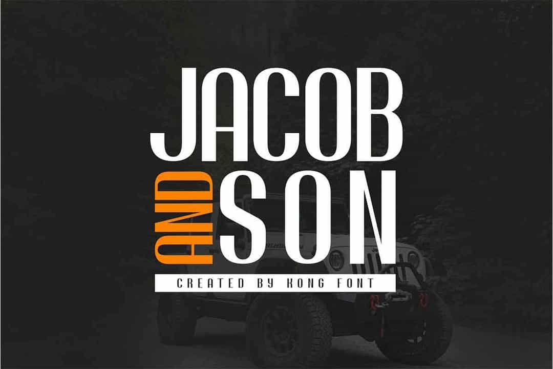 Jacob And Son Sans Serif Font Image 1