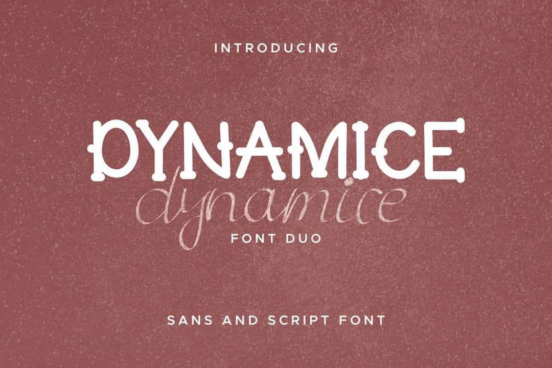 Dynamice Font Duo Image 1