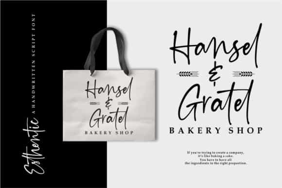 Esthentic Handwritten Script Font Image 3