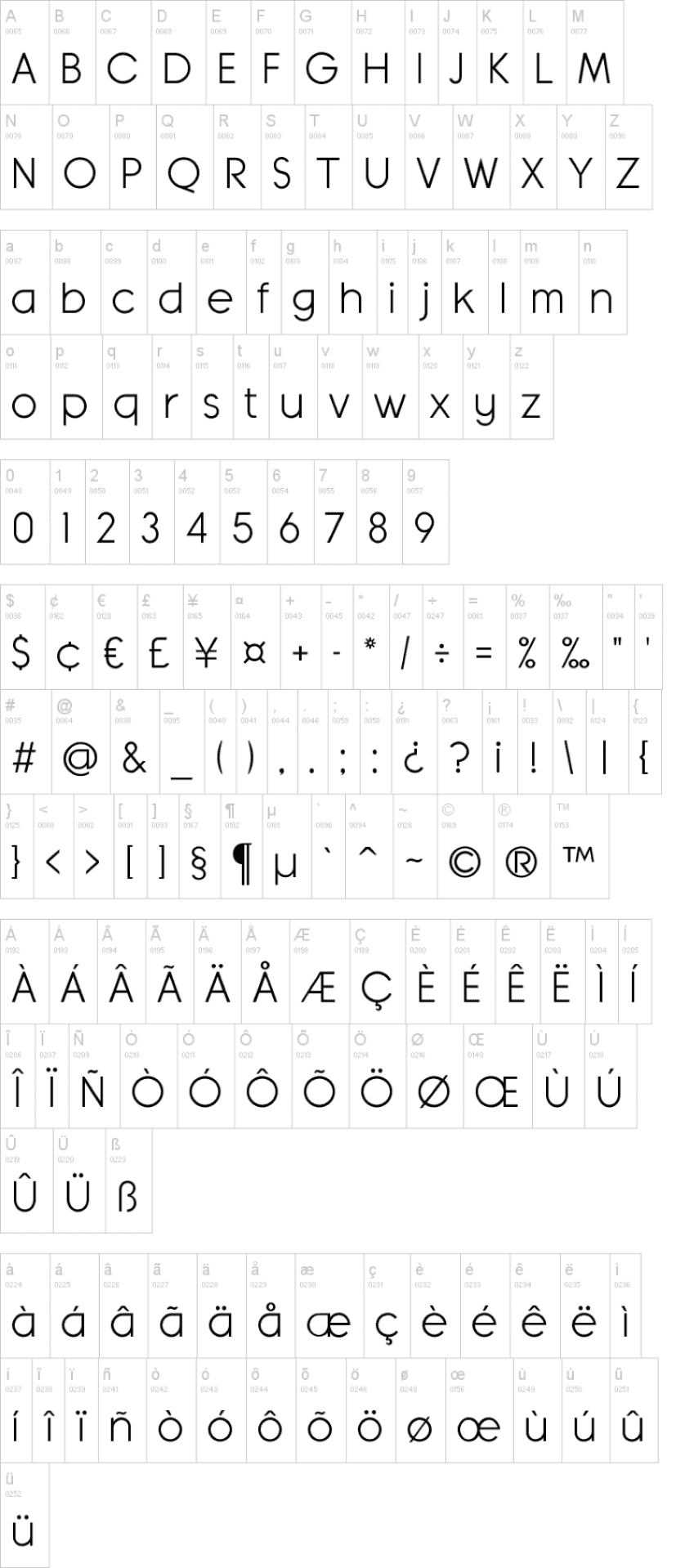 Banks Miles Single Line Font Image 2