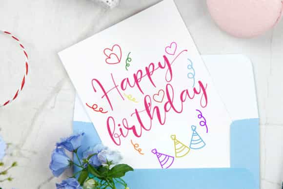 Mondeylla Calligraphy Font Image 2