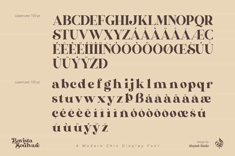 Bavista Soulvare Serif Font Image 4