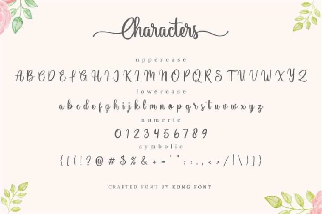 Deallisa Modern Callligraphy Font Image 3