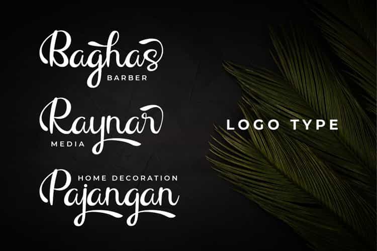 Raliqa Modern Calligraphy Font Image 2