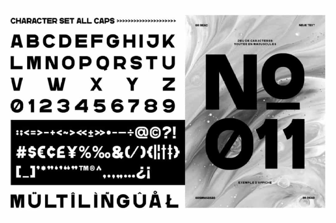 GR Read Font Image 3