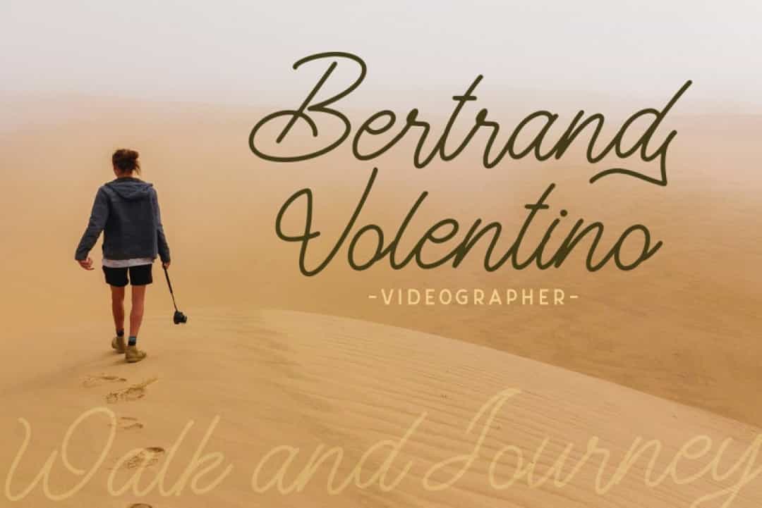 The Gallery Monoline Script Font Image 2