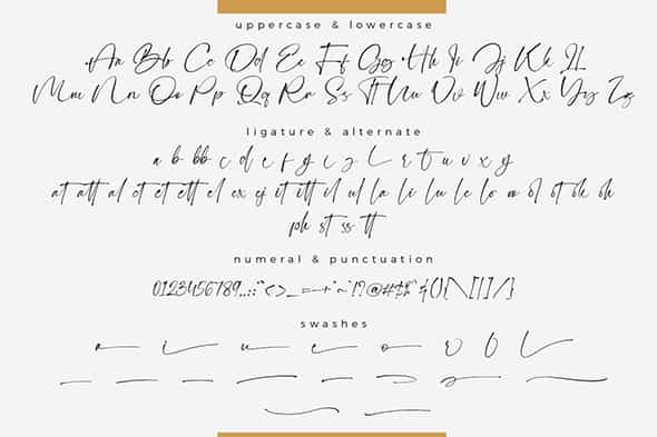 Calloada Handwritten Script Font Image 3