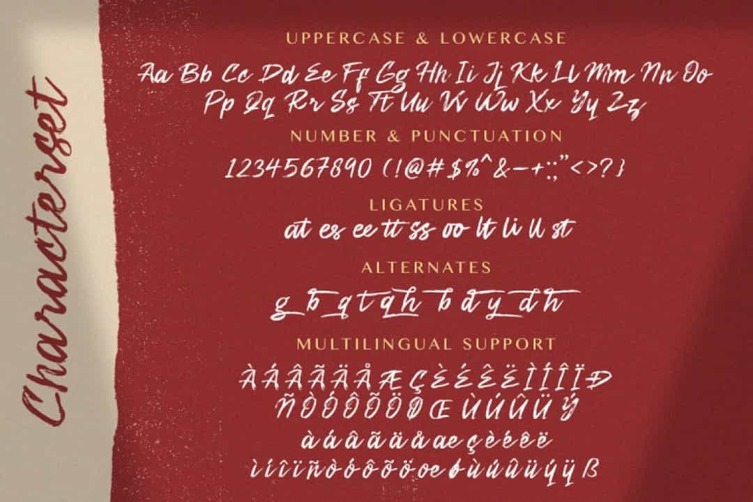 Zenghief Hand Brush Font Image 3