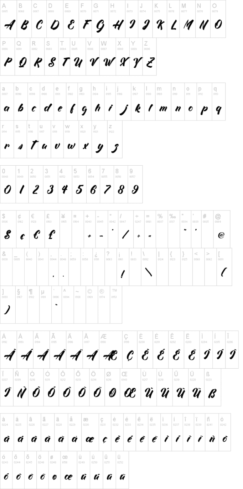 White Mackintosh Font Image 2