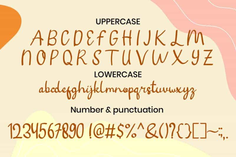 Accemine Handwritten Script Font Image 3