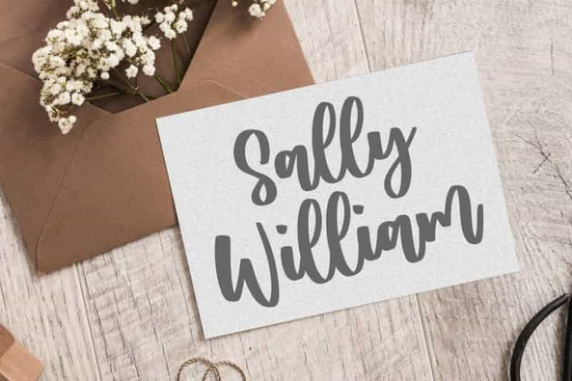Zambrota Modern Handwritten Font Image 2