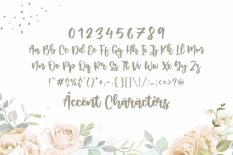 Zambrota Modern Handwritten Font Image 3