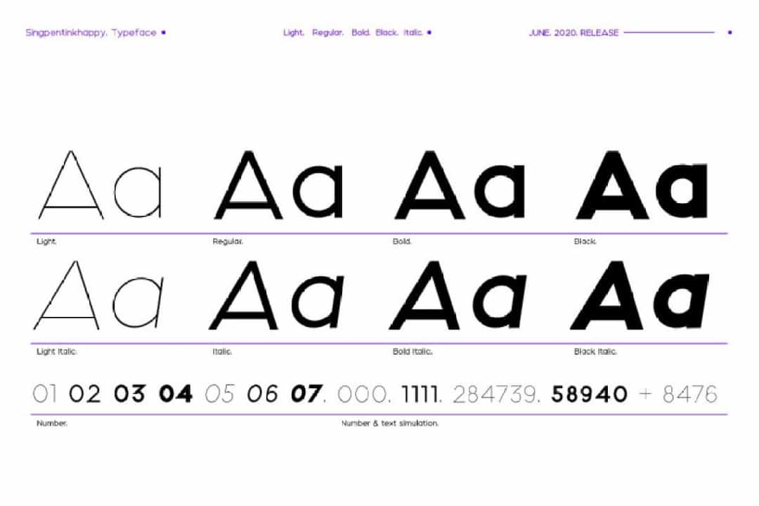Kakuati Sans Serif Font Image 3