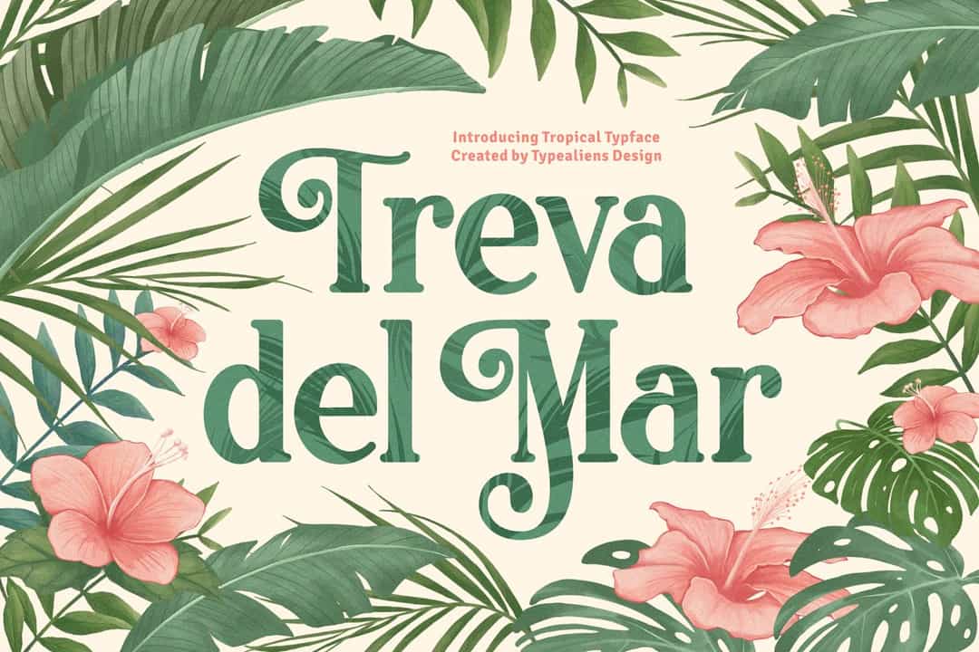 Treva del Mar Serif Font Image 1