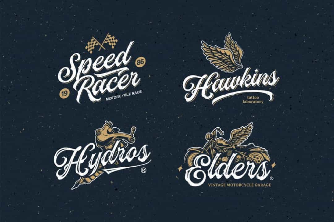 Alevantre Tattoo Bold Script Font Image 2