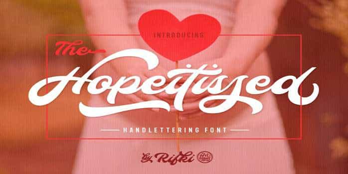 Hopeitissed Font Image 1
