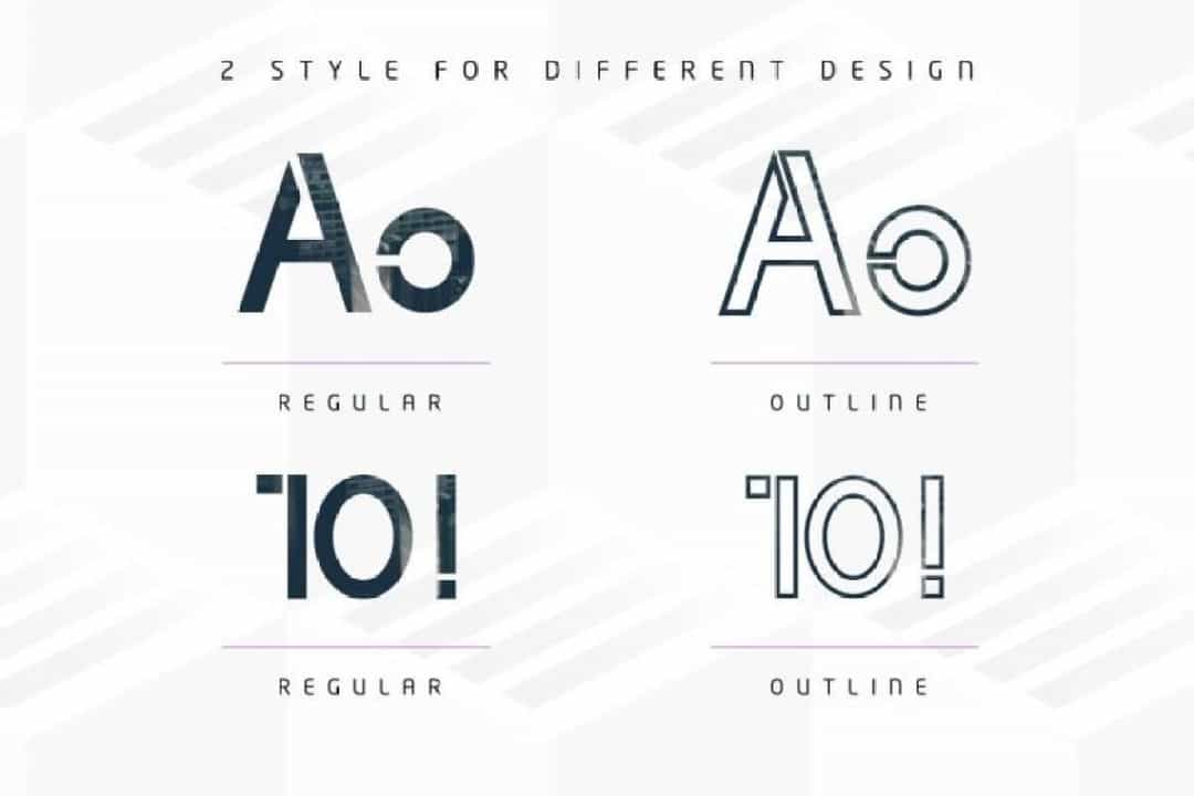 Ghostlike Sans Serif Font Image 2