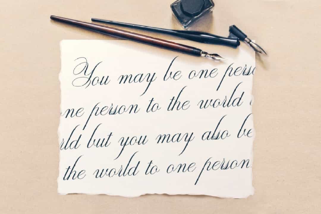 Enica Calligraphy Font Image 3