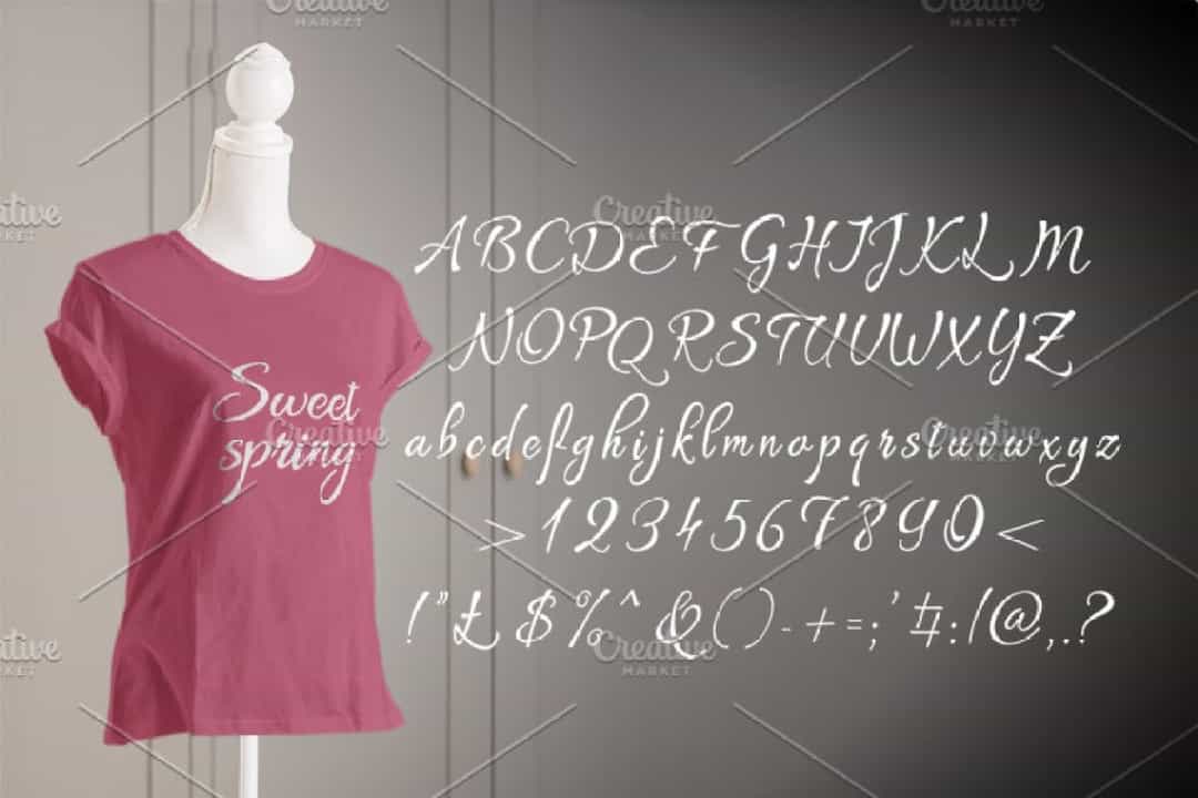 Direkt Stencil Handwritten Script Font Image 3